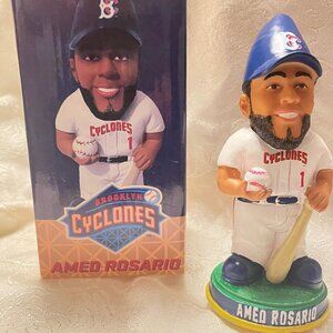 2017 Brooklyn Cyclones Amed Rosario Garden Gnome.  Limited Edition  Rookie NWOT